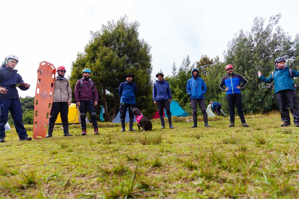 WFR Curso CEMMAA centro de entrenamiento en medicina de montaña y áreas agrestes