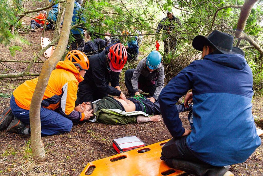 WAFA Curso CEMMAA centro de entrenamiento en medicina de montaña y áreas agrestes