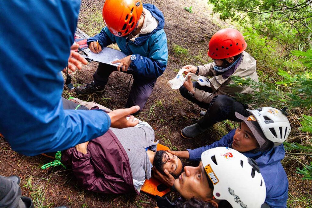 WAFA Curso CEMMAA centro de entrenamiento en medicina de montaña y áreas agrestes