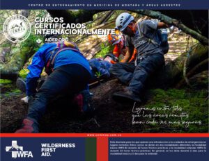 curso WFA 2023 - CEMMAA centro de entrenamiento en medicina de montaña y áreas agrestes